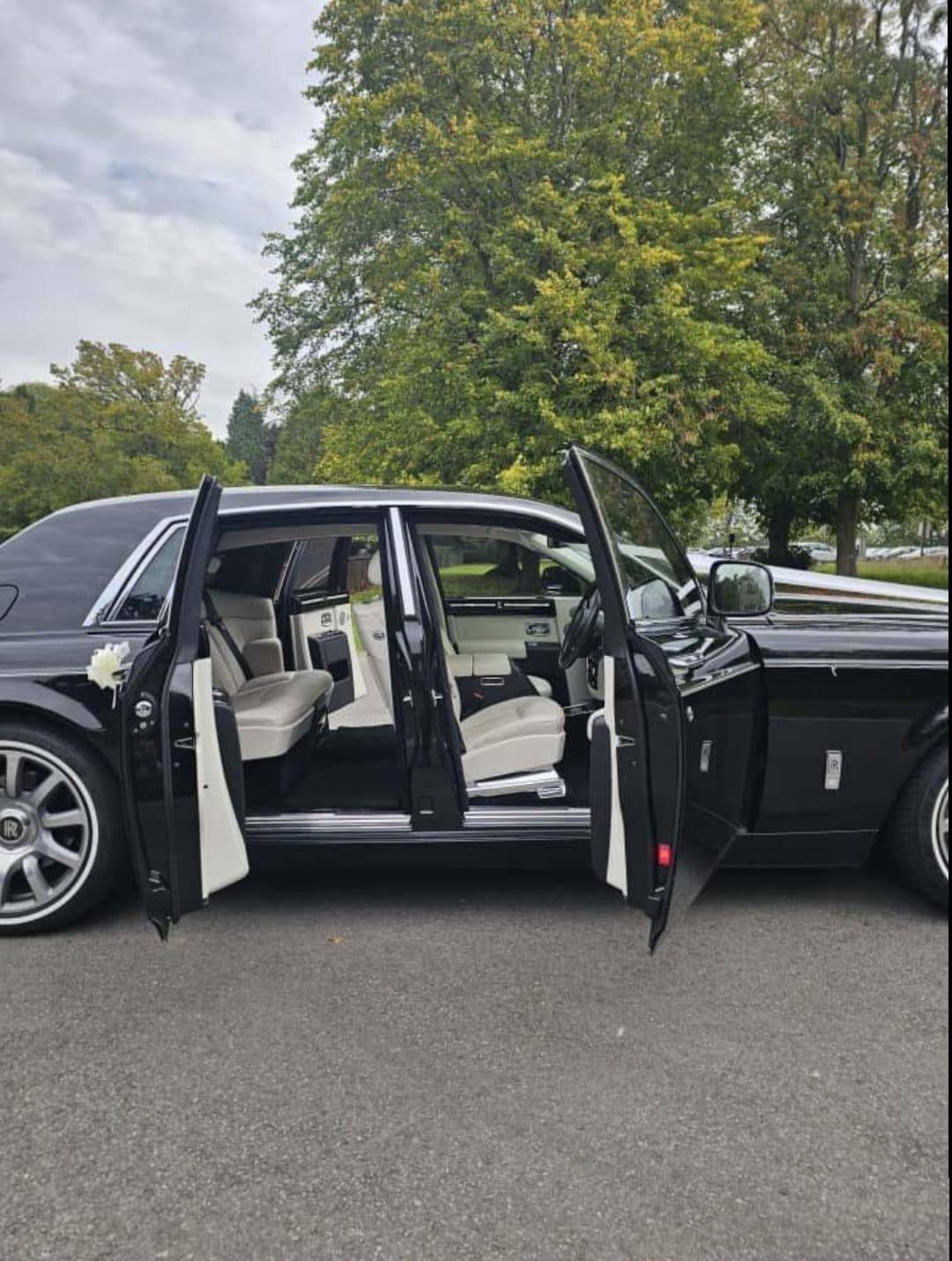 Rolls-Royce Phantom with its coach doors open